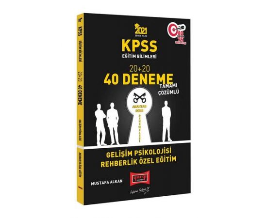 Yargı 2021 KPSS Gelişim Psikolojisi, Rehberlik Özel Eğitim Çözümlü 40 Deneme