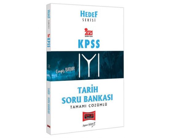 Yargı 2021 KPSS Tarih Tamamı Çözümlü Soru Bankası Hedef Serisi