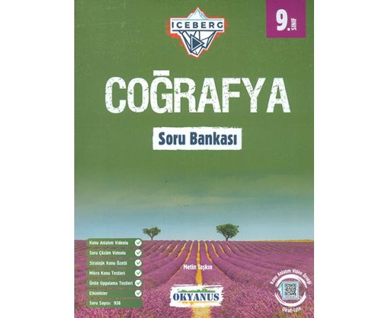 9.Sınıf Coğrafya Iceberg Soru Bankası Okyanus Yayınları