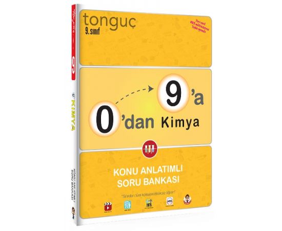 Tonguç 0’dan 9’a Kimya Konu Anlatımlı Soru Bankası