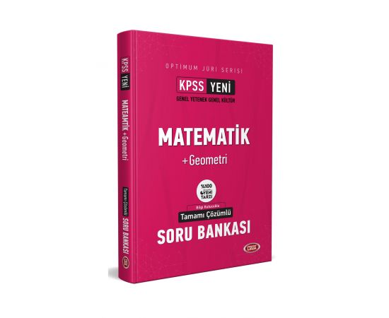 Data 2021 Optimum Jüri Serisi Matematik Geometri Tamamı Çözümlü Soru Bankası
