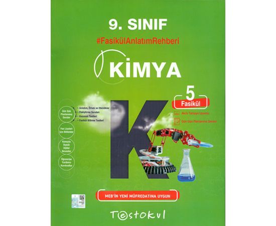 9.Sınıf Kimya Fasikül Anlatım Rehberi Test Okul