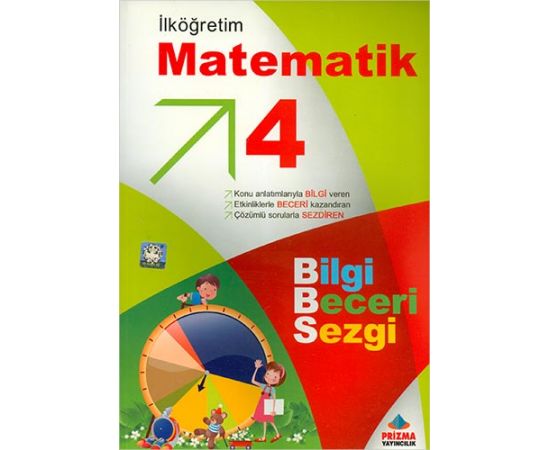Prizma 4.Sınıf İlköğretim Matematik Bilgi Beceri Sezgi