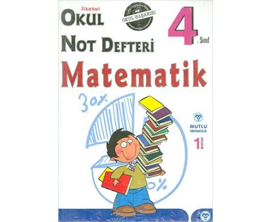 Mutlu Yayıncılık 4.Sınıf Matematik Okul Not Defteri