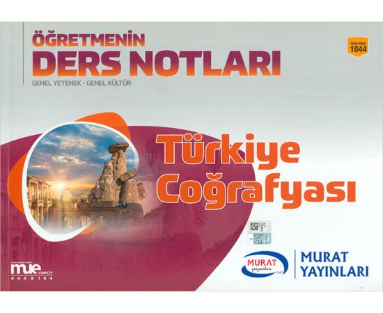 Murat Öğretmenin Ders Notları GYGK Türkiye Coğrafyası