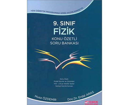 Esen 9.Sınıf Fizik Konu Özetli Soru Bankası