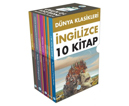 Dünya Klasikleri (İngilizce) Seti 10 Kitap Maviçatı Yayınları