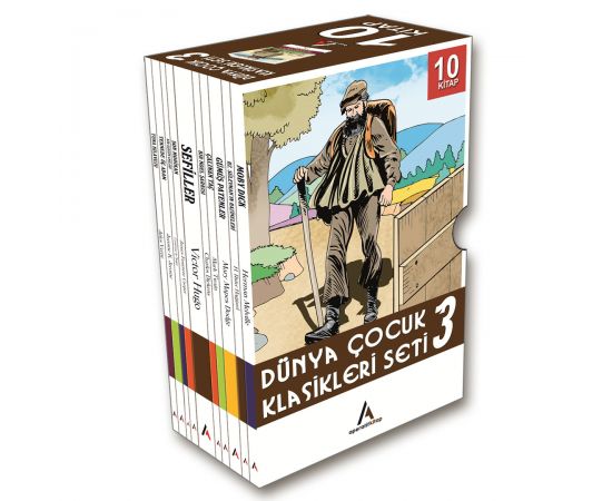 Dünya Çocuk Klasikleri 10 Kitap Seti -3 Aperatif Kitap Yayınları