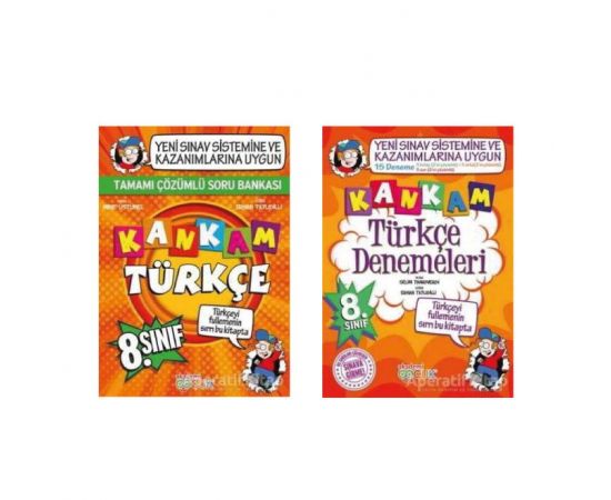 8.Sınıf Türkçe Soru Bankası ve Denemeleri Akademi Çocuk