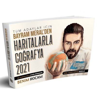 2021 Tüm Adaylar İçin Haritalarla Coğrafya Benim Hocam Yayınları