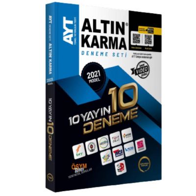 2021 AYT 10 Yayın 10 Deneme Altın Karma