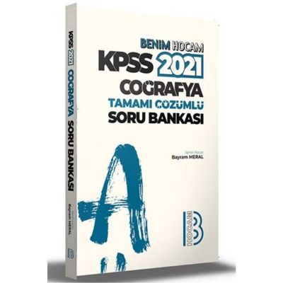 2021 KPSS Coğrafya Tamamı Çözümlü Soru Bankası ​Benim Hocam Yayınları
