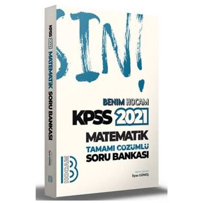 2021 KPSS Matematik Tamamı Çözümlü Soru Bankası Benim Hocam Yayınları