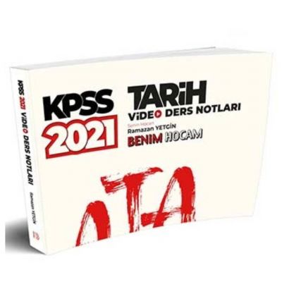 2021 KPSS Tarih Video Ders Notları ​​Benim Hocam Yayınları