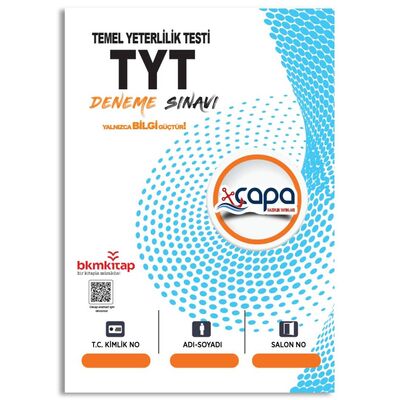 2021 TYT Deneme Sınavı Çapa Yayınları