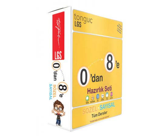 Tonguç 0dan 8e Hazırlık Seti