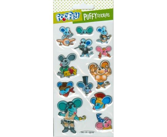 Fooffy P0016 Puffy Sticker