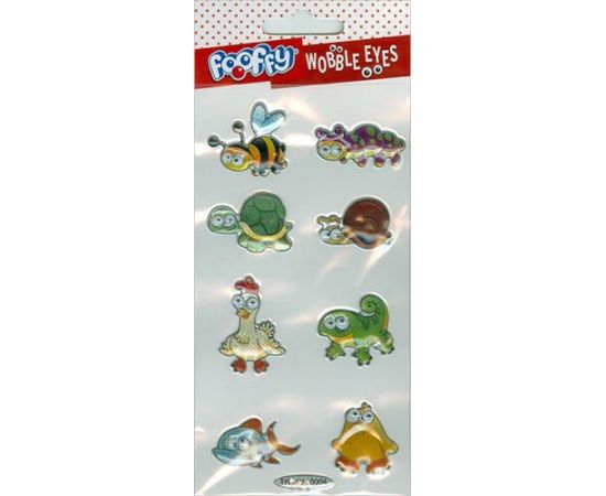 Fooffy W0004 Wobble Eyes Sticker