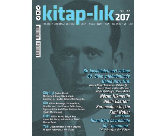 Kitap-lık Dergisi Sayı: 207 Ocak - Şubat 2020 - Yapı Kredi Yayınları