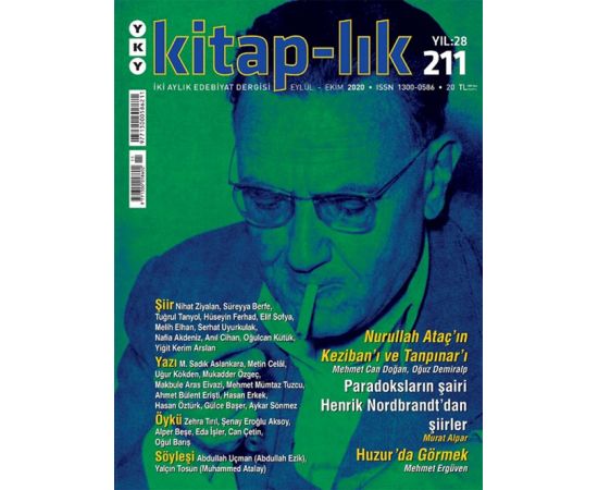Kitap-lık Dergisi Sayı: 211 Eylül-Ekim 2020 - Yapı Kredi Yayınları