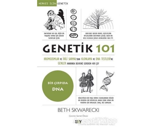 Genetik 101 Beth Skwarecki Say Yayınları Kitabı PDF indir 1 Genetik 101 - Beth Skwarecki - Say Yayınları