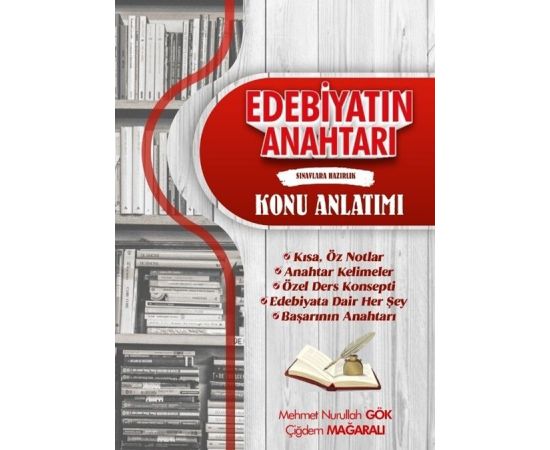 2021 Edebiyatın Anahtarı Edebiyat Sınavlara Hazırlık Konu Anlatımı Mehmet Nurullah Gök