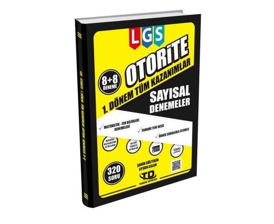 LGS 1.Dönem Tüm Kazanımlar Sayısal Denemeler Tandem Yayınları