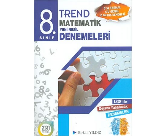 8.Sınıf Trend Matematik Yeni Nesil Denemeleri Birkan Yıldız