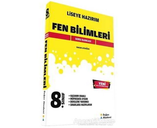 8. Sınıf Fen Bilimleri Soru Bankası - Kolektif - Doğan Akademi
