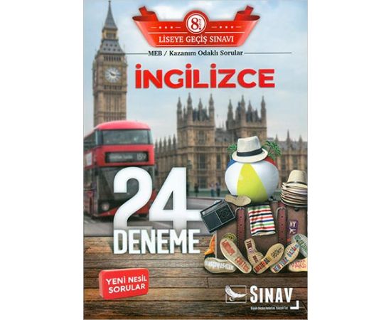 Sınav LGS 8.Sınıf İngilizce 24 Deneme Sınavı