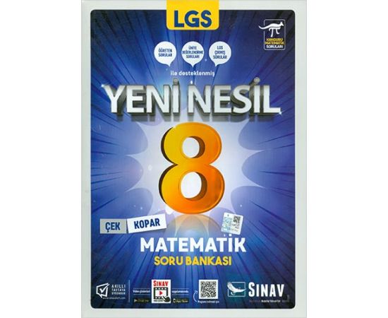 Sınav LGS 8.Sınıf Matematik Soru Bankası