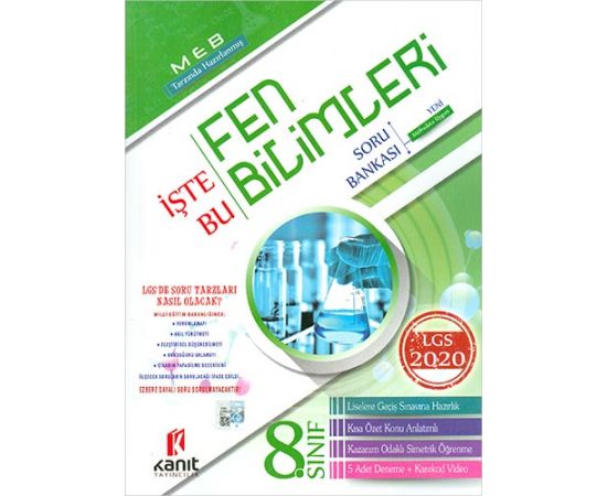 Kanıt 8.Sınıf İşte Bu Fen Bilimleri Soru Bankası