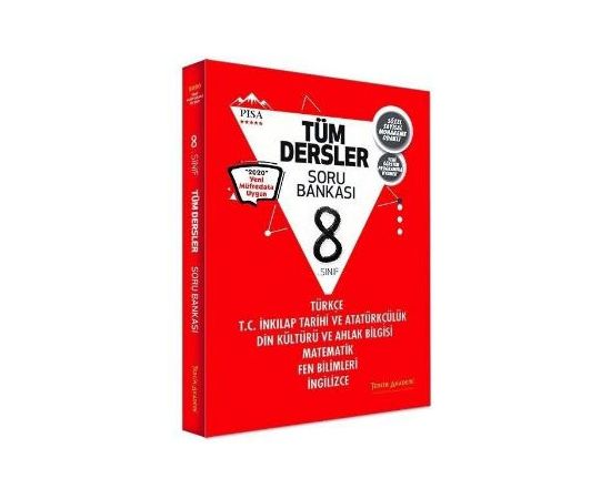 Tercih Akademi 8.Sınıf Tüm Dersler Soru Bankası