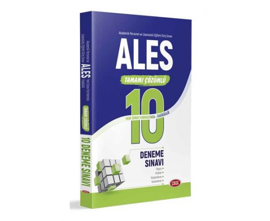 Data ALES Çözümlü 10 Deneme Sınavı