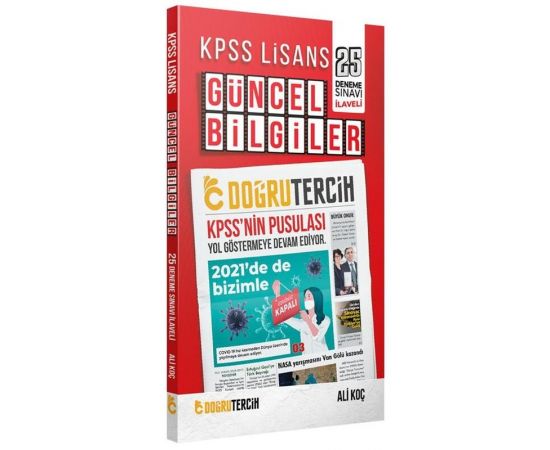 Doğru Tercih 2021 KPSS Genel Kültür Güncel Bilgiler 25 Deneme İlaveli