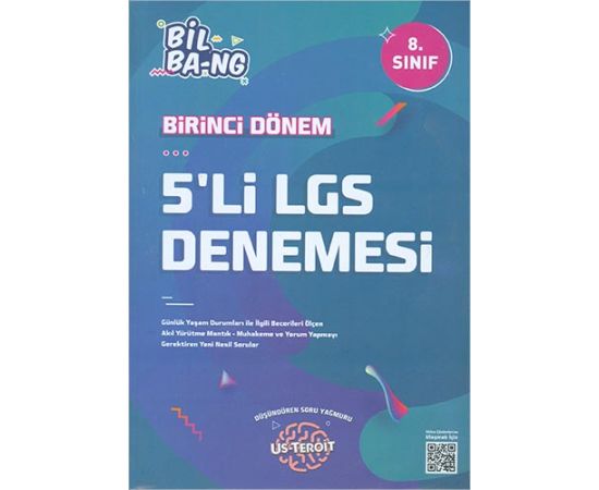 8.Sınıf 1.Dönem 5li LGS Denemesi Bil-Ba-ng