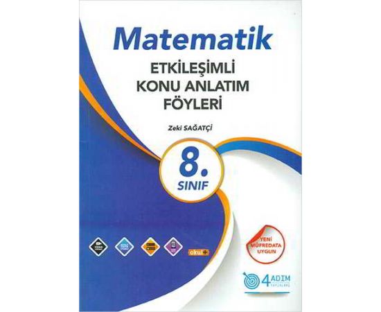 4 Adım 8.Sınıf Matematik Etkileşimli Konu Anlatım Föyleri