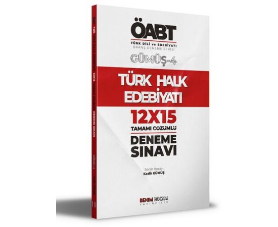 Benim Hocam ÖABT Türk Dili ve Edebiyatı Türk Halk Edebiyatı Deneme Sınavları