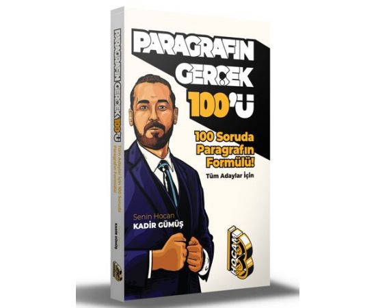 Benim Hocam 100 Soruda Paragrafın Formülü Paragrafın Gerçek Yüzü