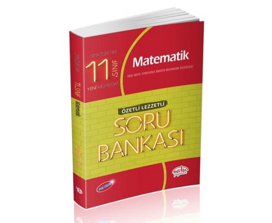 Editör 11.Sınıf Matematik Özetli Lezzetli Soru Bankası