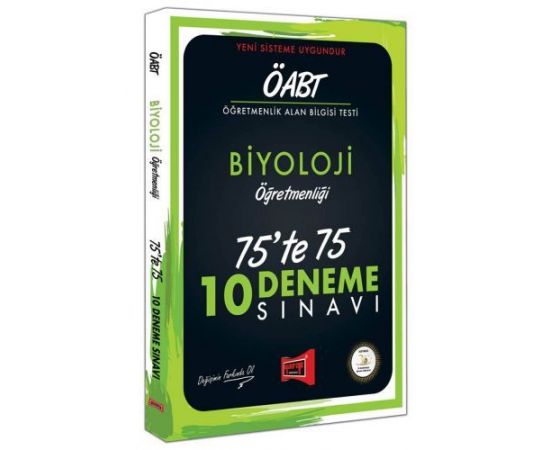 Yargı ÖABT Biyoloji Öğretmenliği 75te 75 10 Deneme Sınavı
