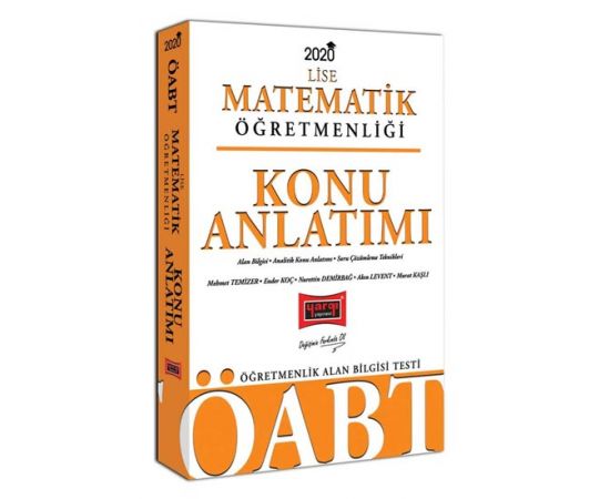 Yargı 2020 ÖABT Lise Matematik Öğretmenliği Konu Anlatımı