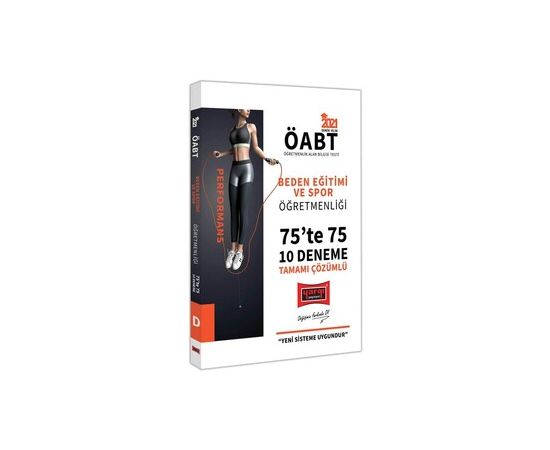 Yargı 2021 ÖABT Beden Eğitimi ve Spor Öğretmenliği 75’te 75 Tamamı Çözümlü 10 Deneme Sınavı