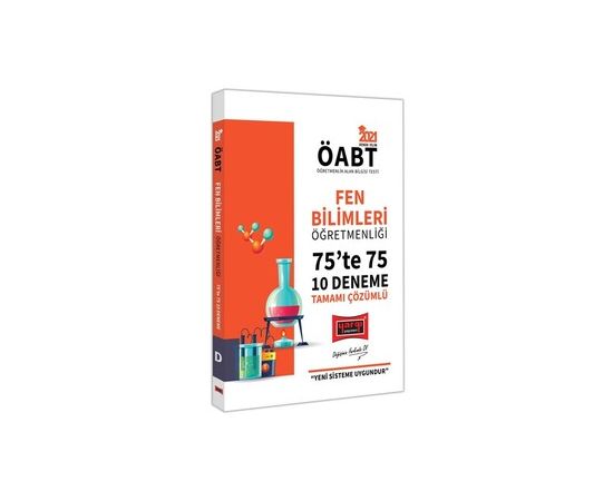 Yargı 2021 ÖABT Fen Bilimleri Öğretmenliği 75’te 75 Tamamı Çözümlü 10 Deneme Sınavı