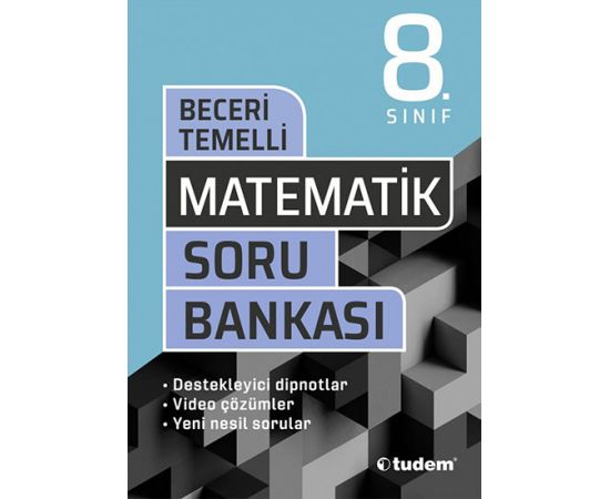 Tudem 8.Sınıf Matematik Beceri Temelli Soru Bankası