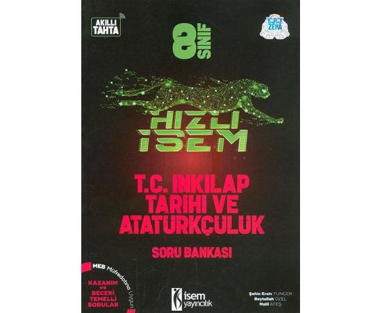 8.Sınıf Hızlı İsem İnkılap Tarihi Soru Bankası İsem Yayıncılık