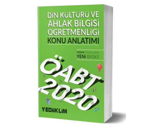Yediiklim 2020 ÖABT Din Kültürü ve Ahlak Bilgisi Öğretmenliği Konu Anlatımı