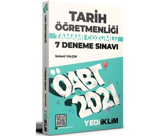 Yediiklim 2021 ÖABT Tarih Öğretmenliği Çözümlü 7 Deneme Sınavı