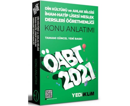 Yediiklim 2021 ÖABT Din Kültürü Öğretmenliği Konu Anlatımlı