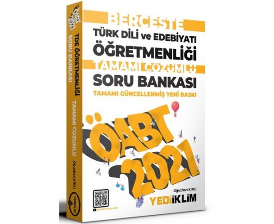 Yediiklim 2021 ÖABT Türk Dili ve Edebiyatı Öğretmenliği Soru Bankası